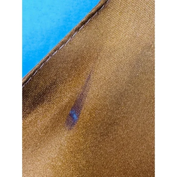 Agapo Vintage Western Leather Rust Front Pocket Vest - Picture 6 of 7